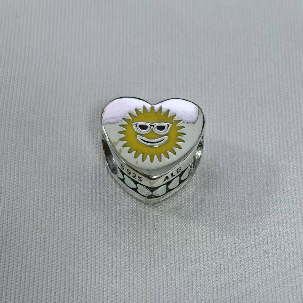 Pandora California Desert Palm Springs Travel Charm, S925 Silver Jewelry